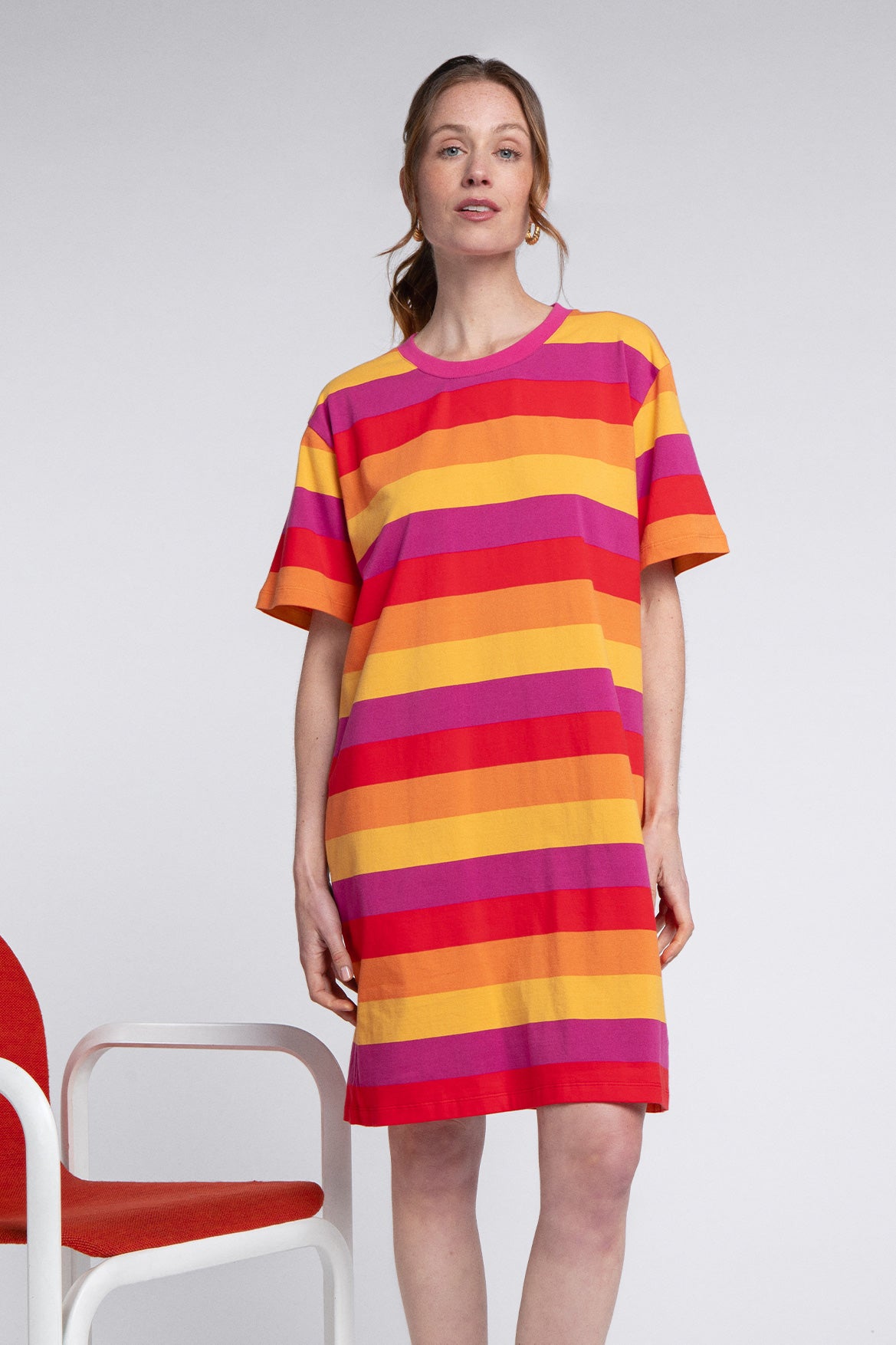 Robe Amalia Stripes Surprise Party
