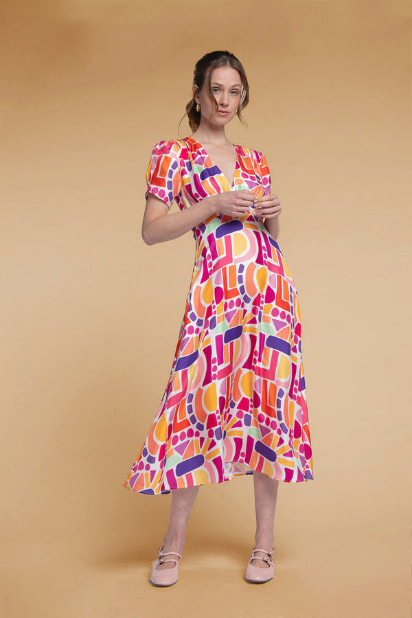 Robe Anna Ettore Polychrome