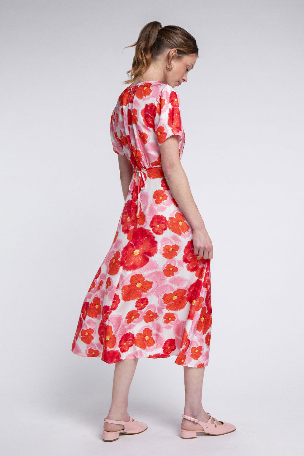 Robe Anna Red Blossom | Elise Chalmin