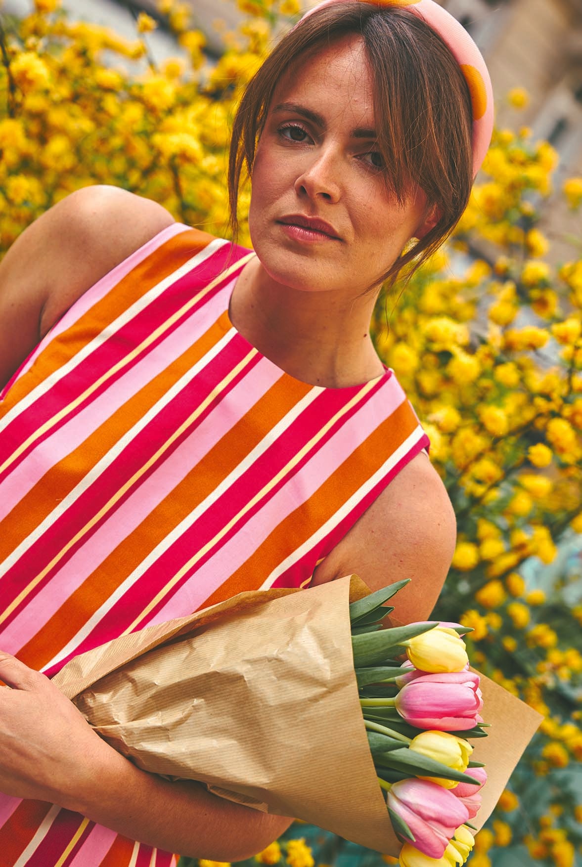 ROBE JANE STRIPES MULTICO