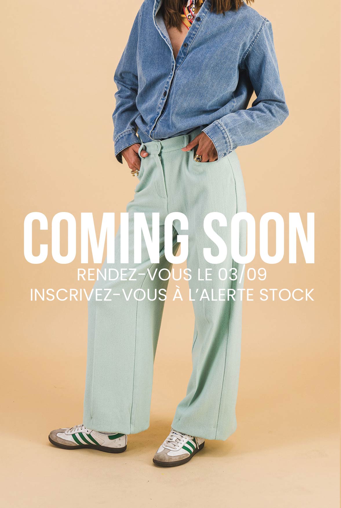 PANTALON ROBIN CELADON
