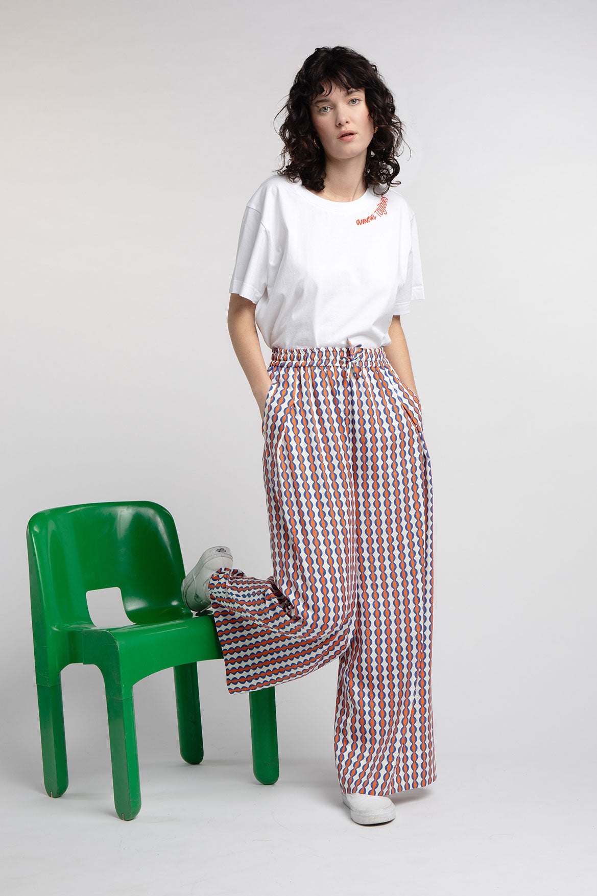 Pantalon Théodore Groovy Stripes