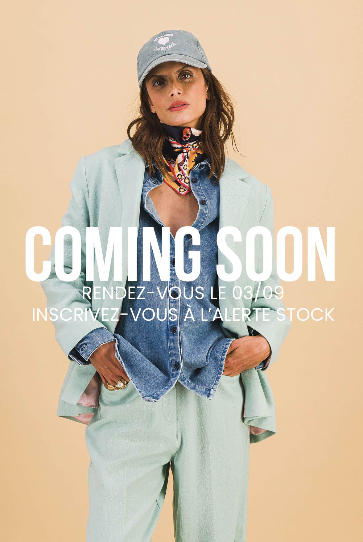 VESTE AMBRE CELADON