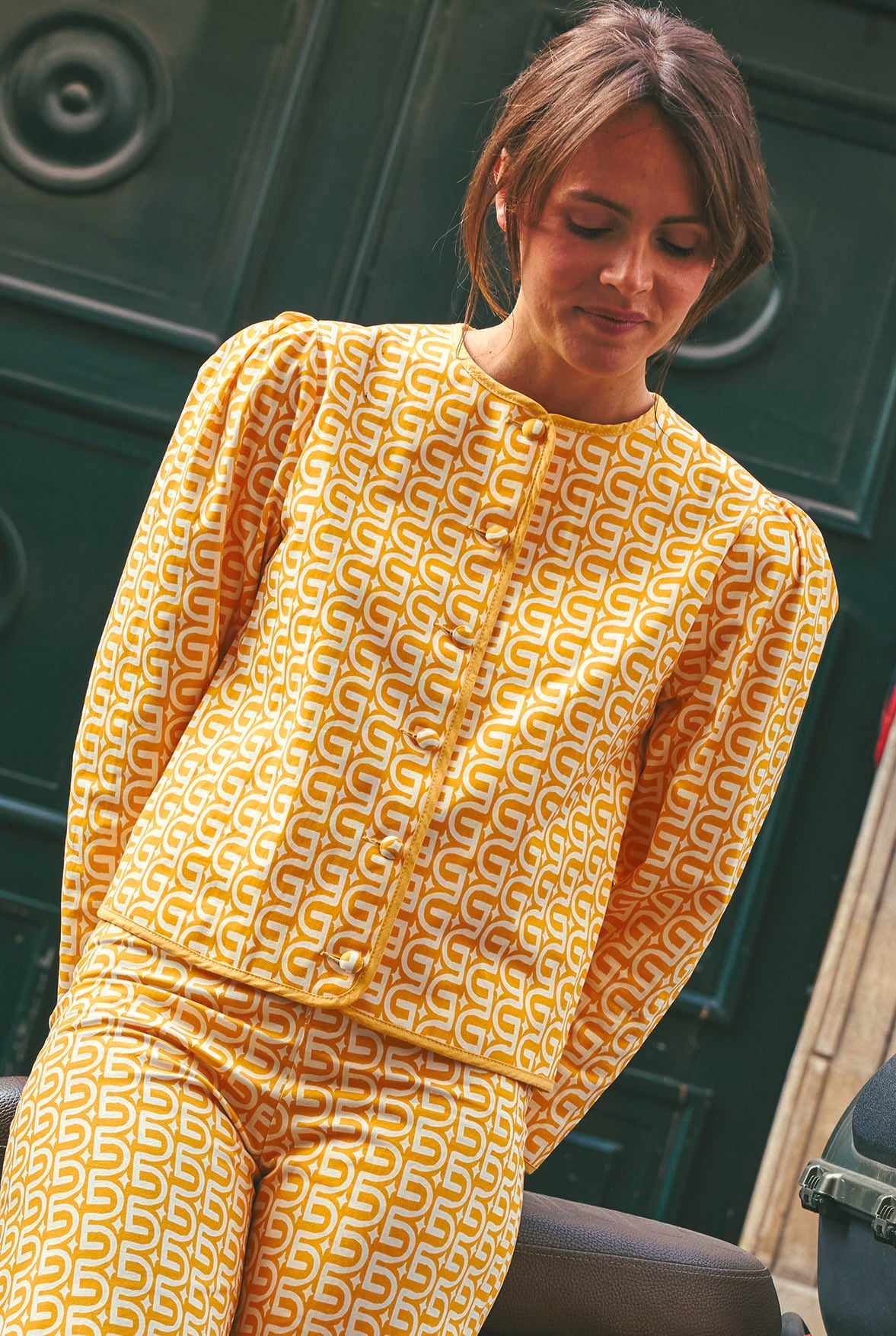VESTE DIANE MORE IS MORE YELLOW