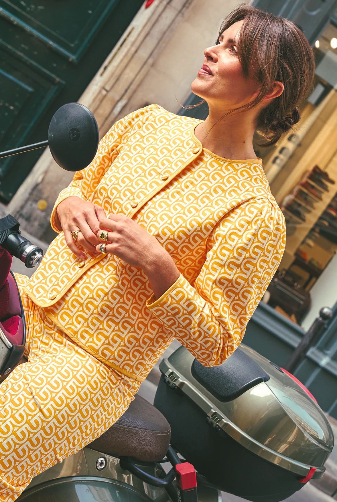 VESTE DIANE MORE IS MORE YELLOW