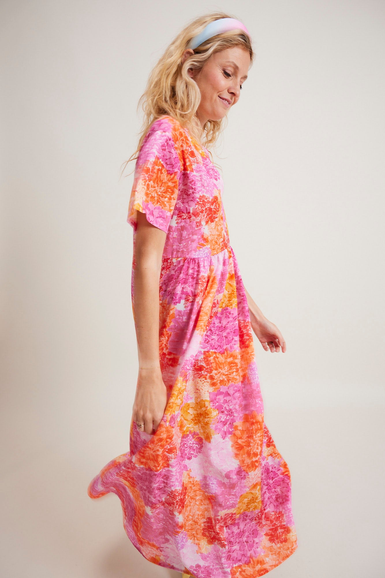 Robe Johanna Peony Bomb