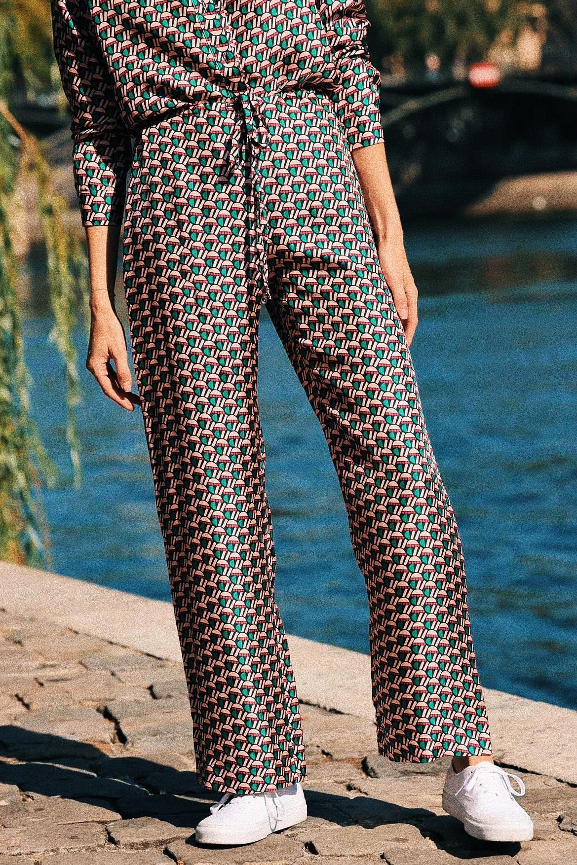 Laure Disco Spaceship Pants