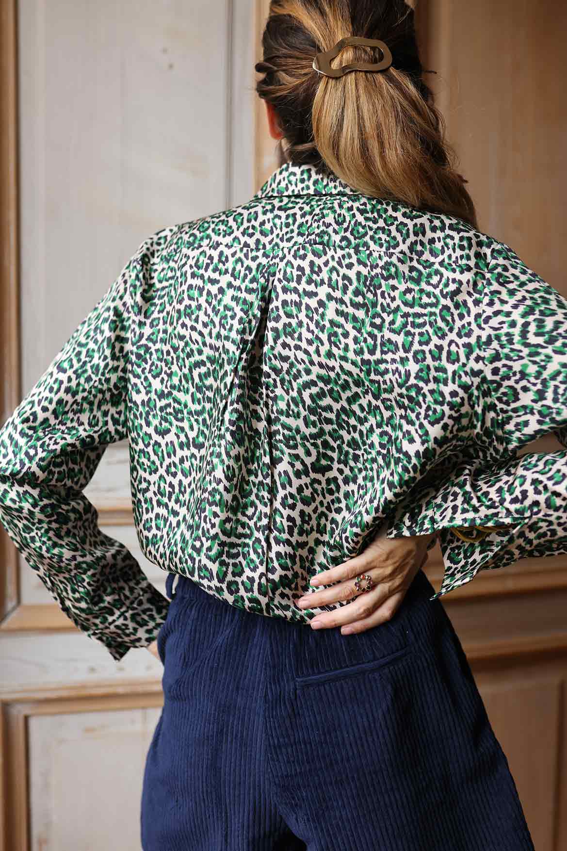 Ava Pardoleo Silk Shirt