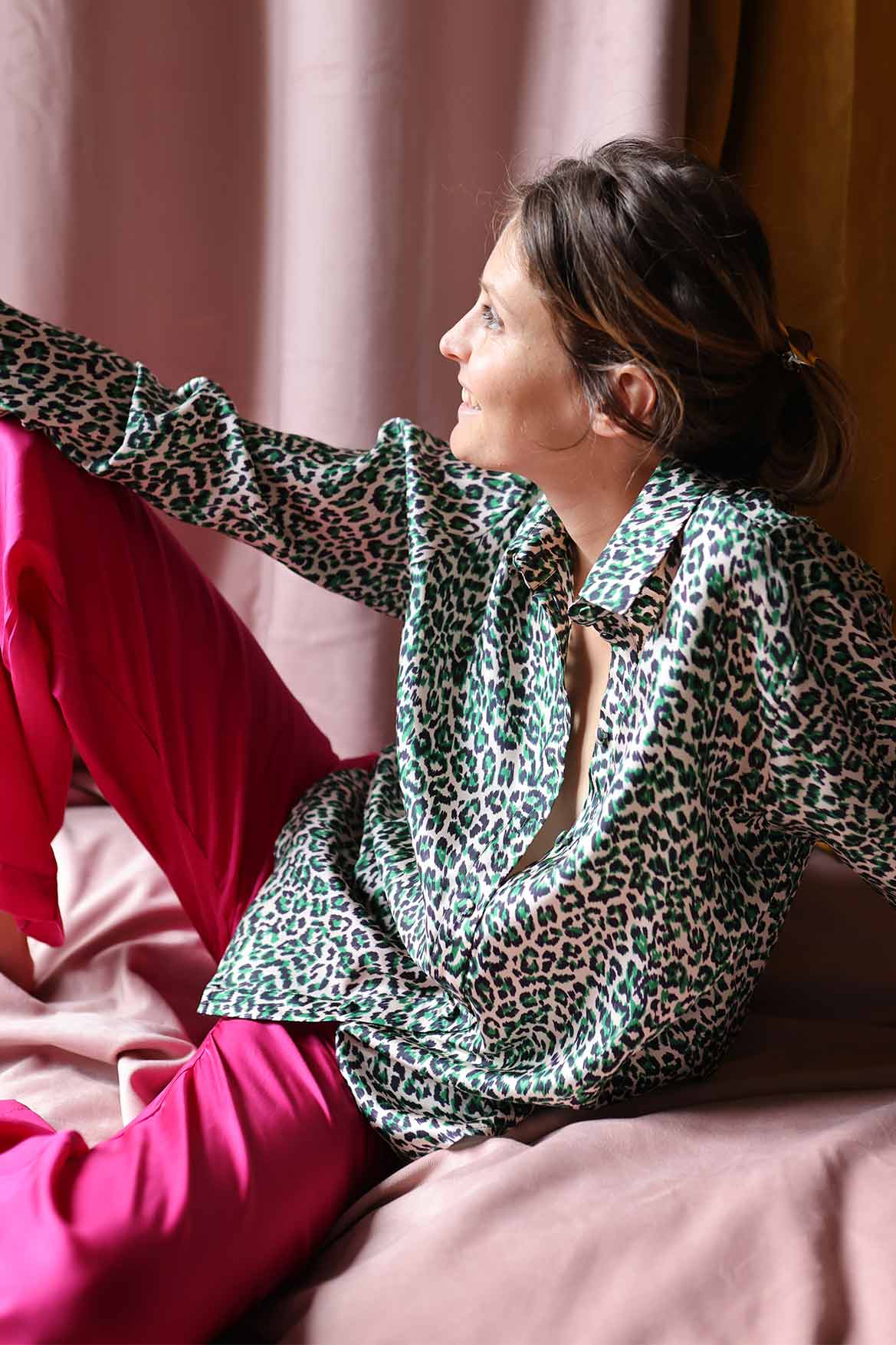 Ava Pardoleo Silk Shirt