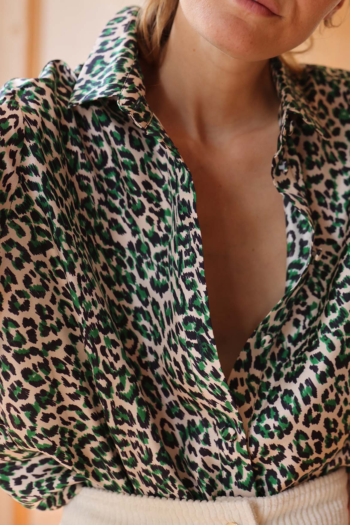 Ava Pardoleo Silk Shirt