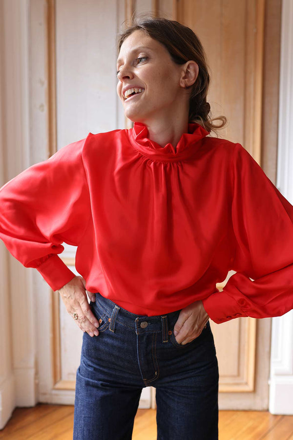 blouse-josette-soie-rouge-elise-chalmin