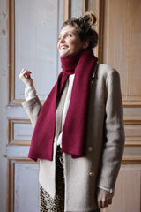 Echarpe en laine et angora - EXCLU BOUTIQUE