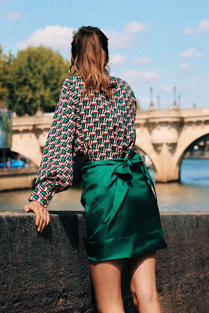 Jupe Margaux verte