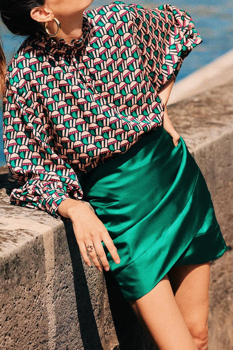 Jupe Margaux verte