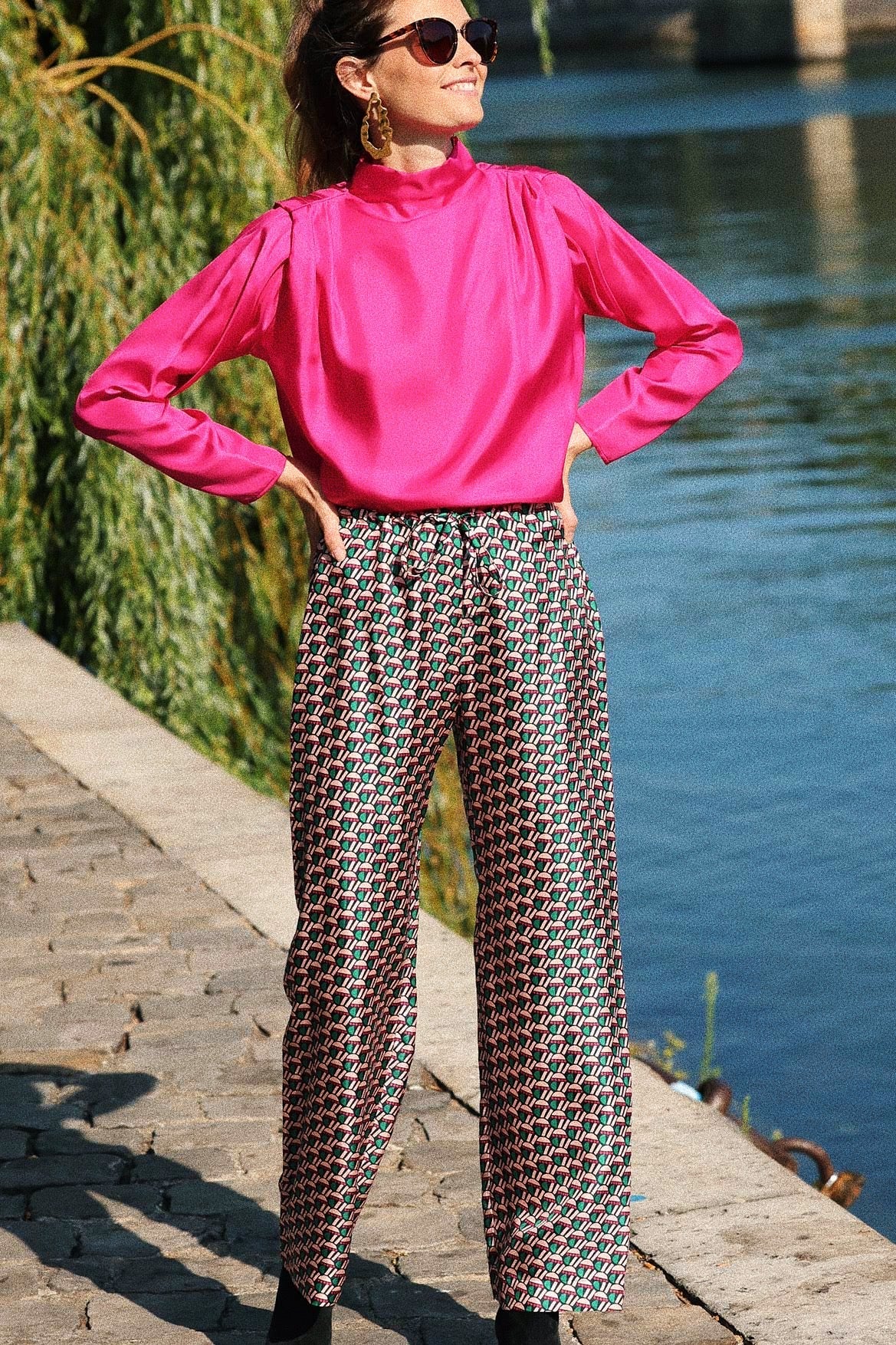 Laure Disco Spaceship Pants