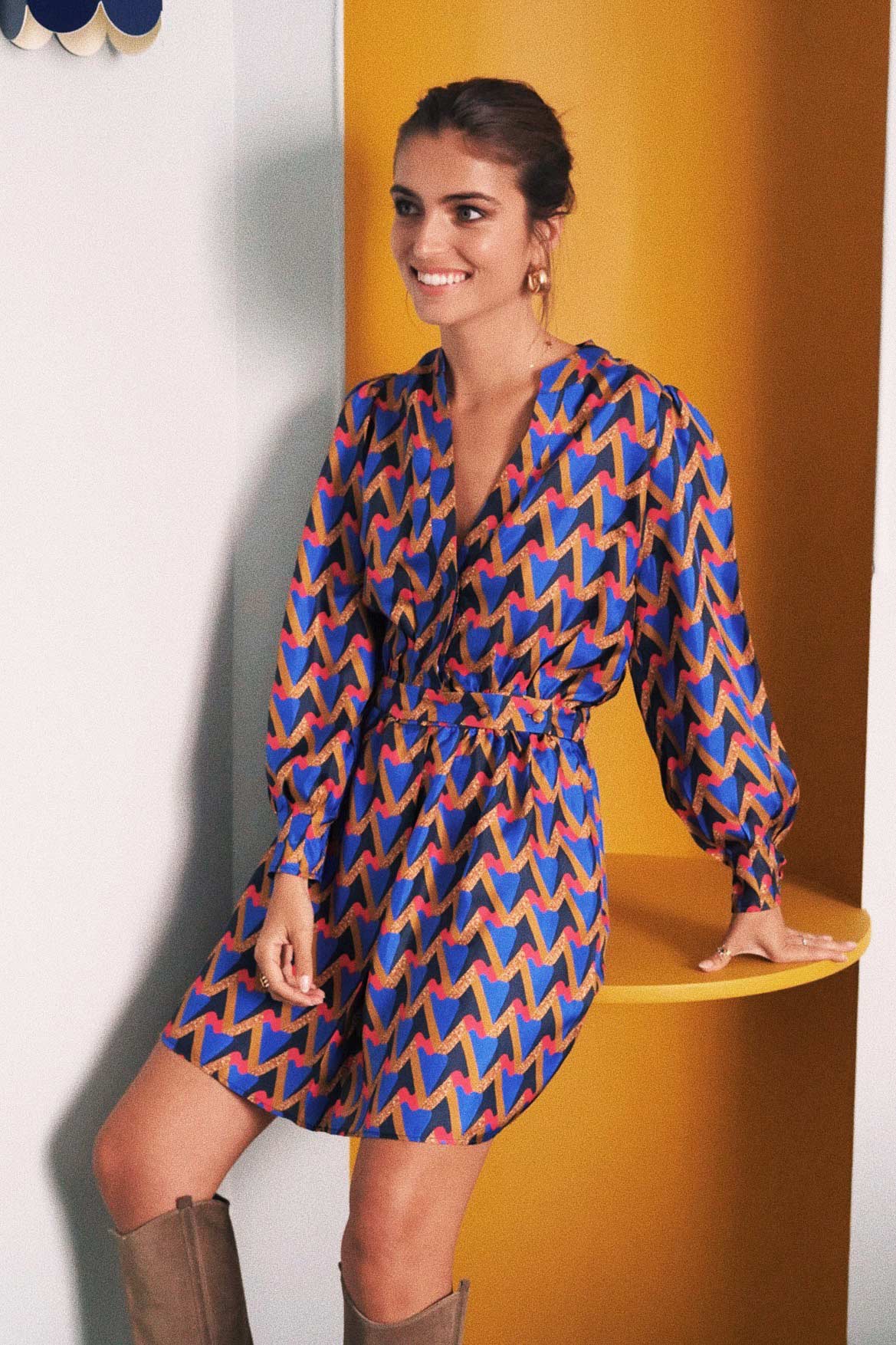 Louise Golden Paradise Dress
