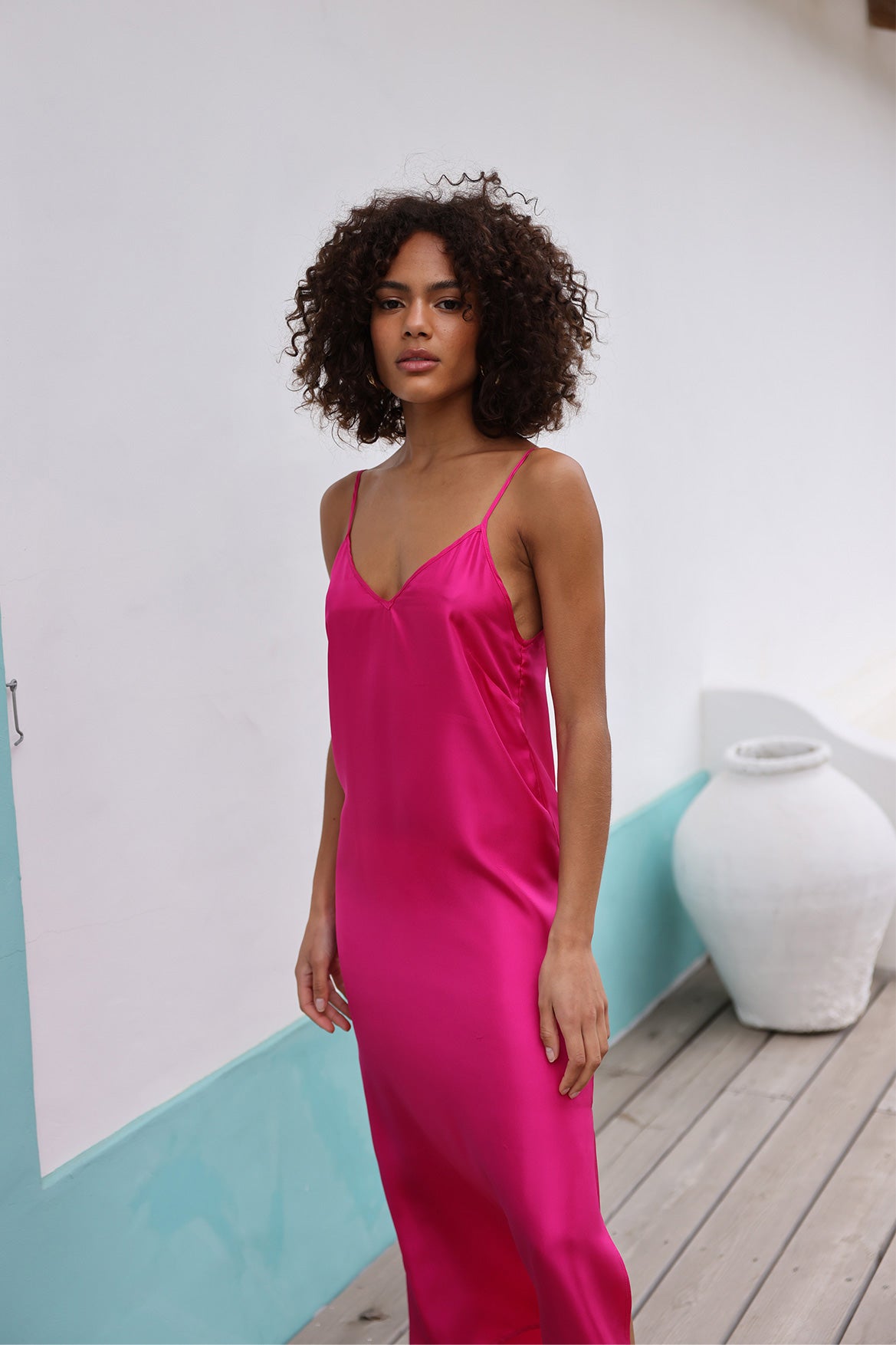 robe avec décolleté 
