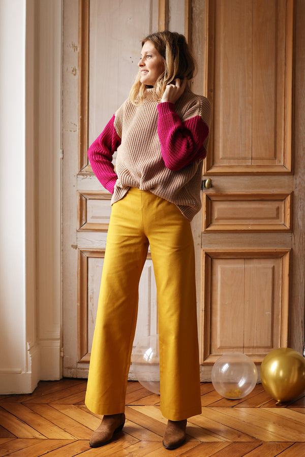 Gilbert ochre pants