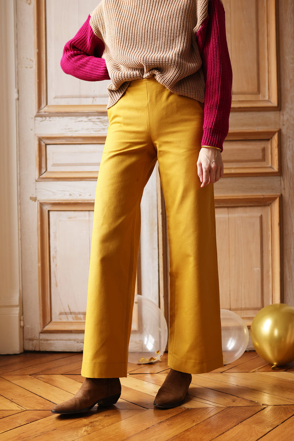 Gilbert ochre pants