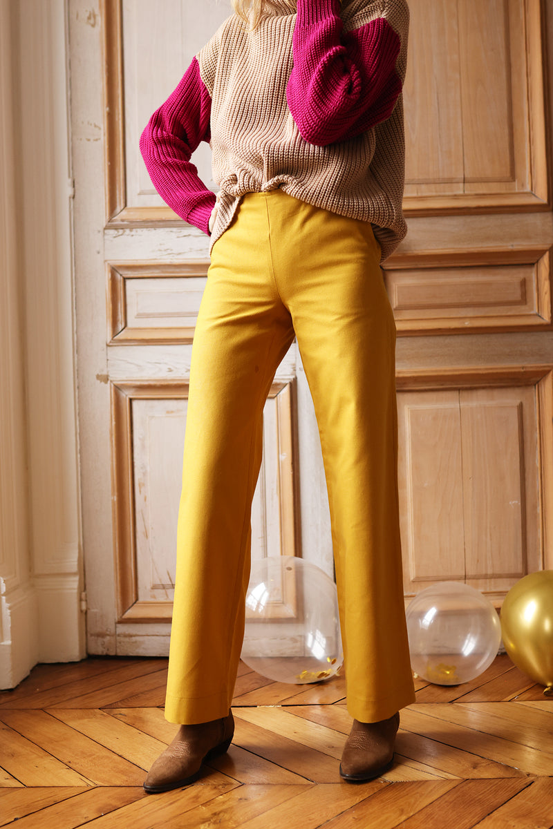 Pantalon Gilbert ocre