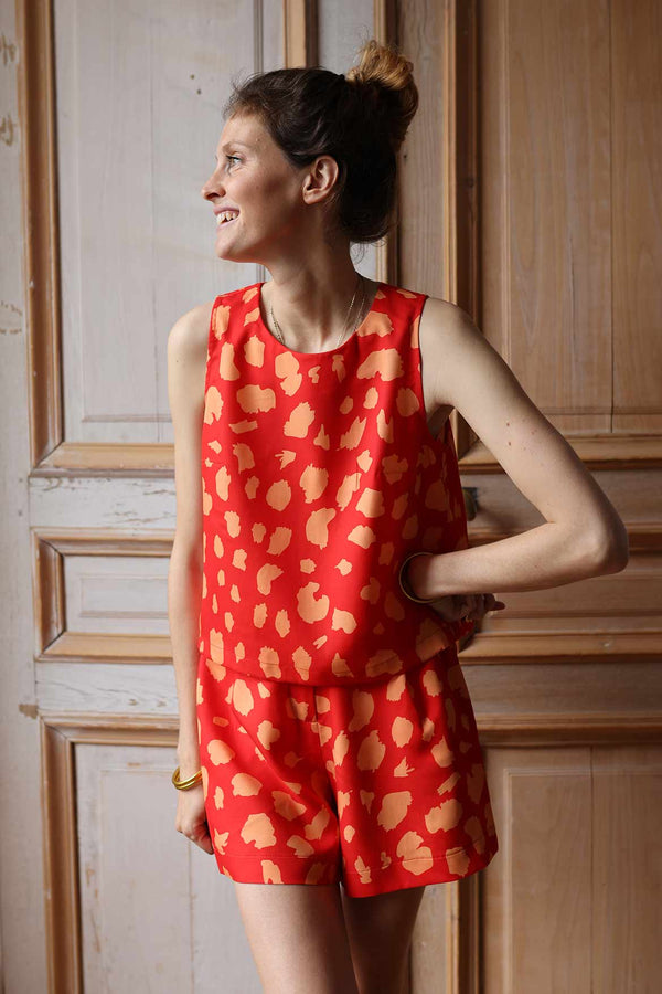 Top Jacques tencel Palma