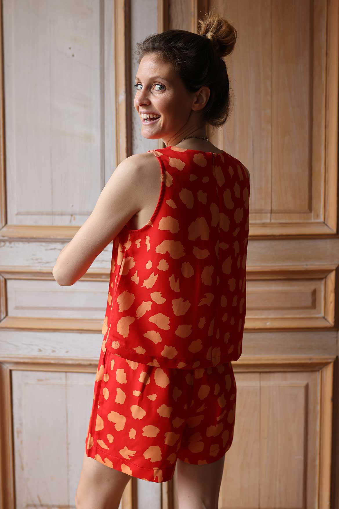 Top Jacques tencel Palma