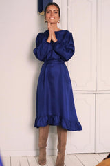 Robe Vanessa Navy Blue